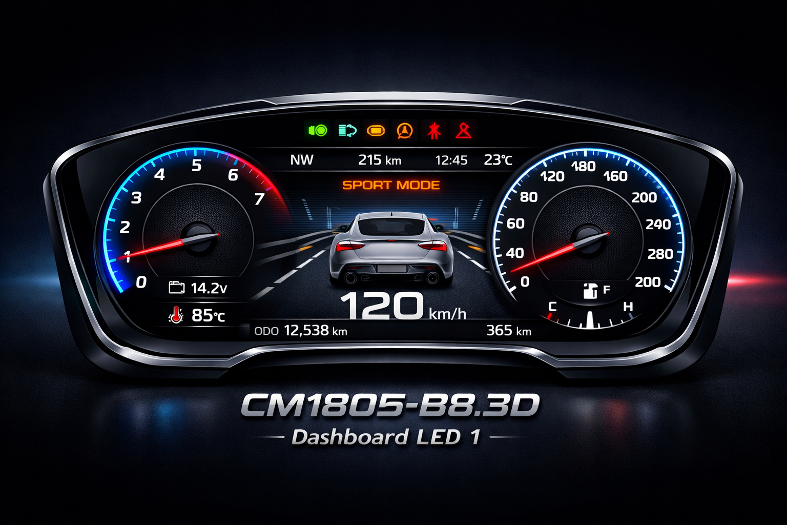 CM1805-B8.3D Dashboard LED 1