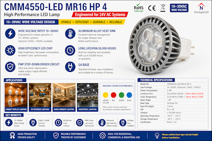 CMＭ4550-LED MR16 HP 4