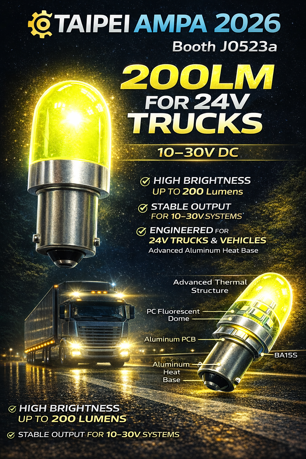 CMB4520-LED T20 BA15S HP 2 CMB4520-LED T20 BA15S HP 2