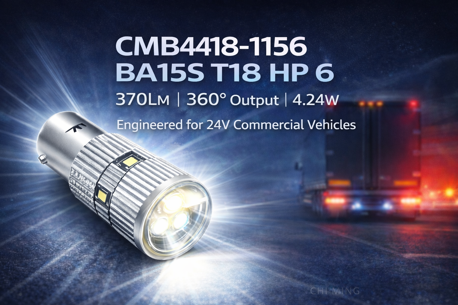 CMB4418-1156 BA15S T18 HP 6