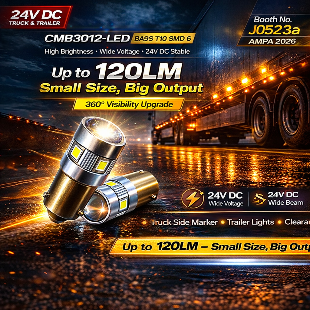 CMB3012-LED BA9S T10 bulbs SMD 6