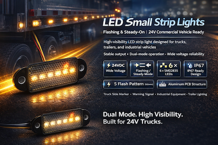 LED CMS6018-Small Strip Truck Marker Light