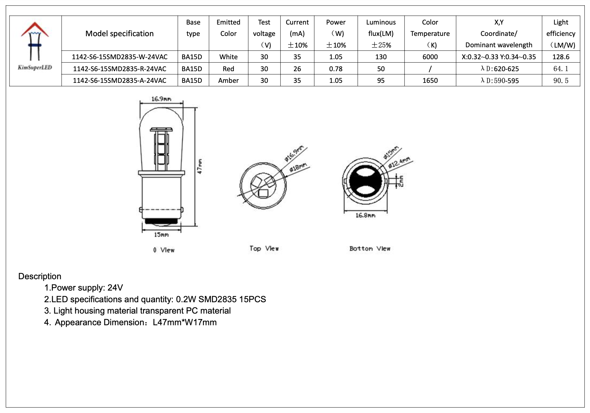 CMBD4617-LED BA15D 1142 SMD 15 CMBD4617-LED BA15D 1142 SMD 15