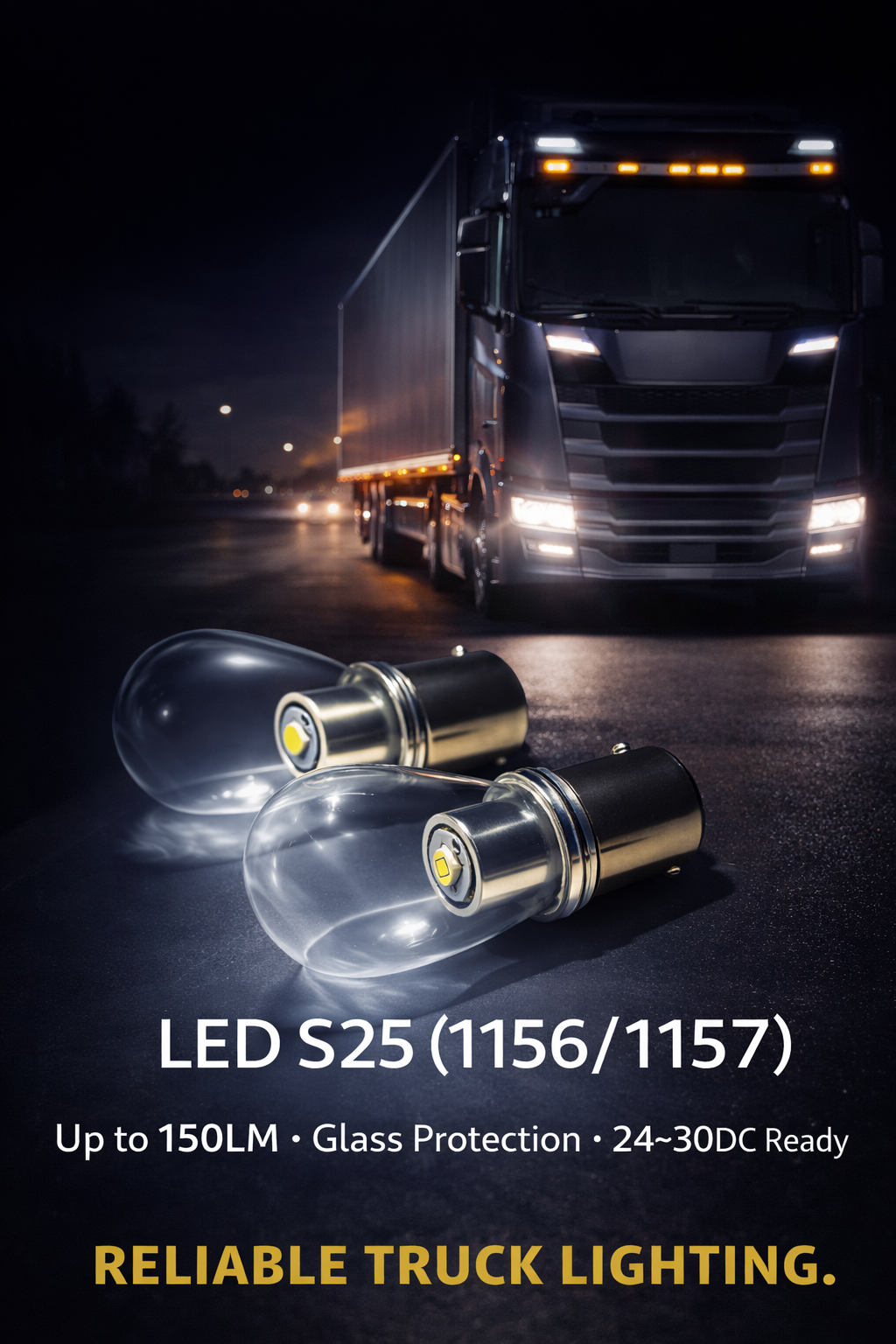 CMB5425-LED S25 1156/1157 HP 1