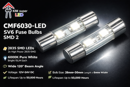 CMF6030-LED SV6 Fuse Bulbs SMD 2