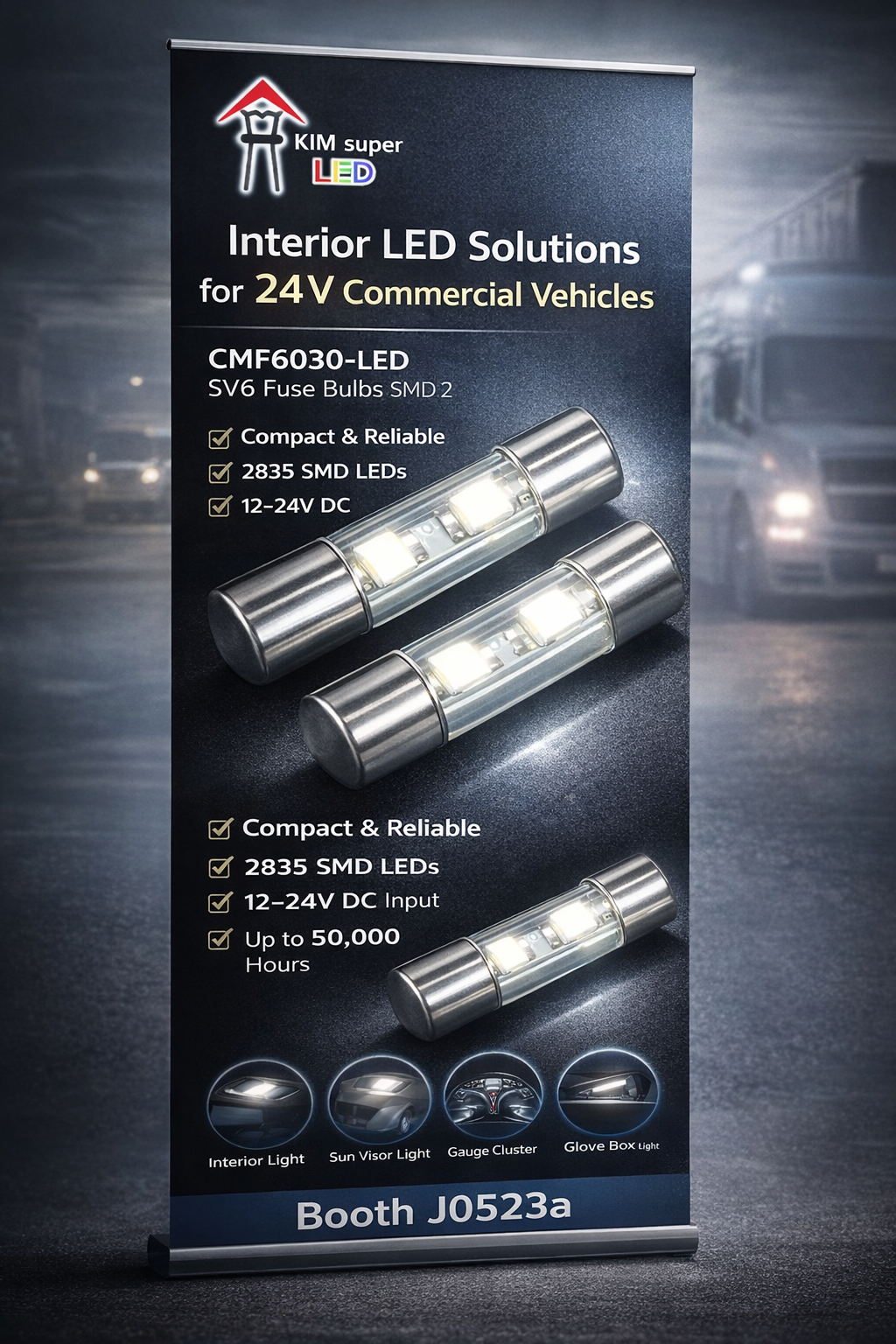 CMF6030-LED SV6 Fuse Bulbs SMD 2