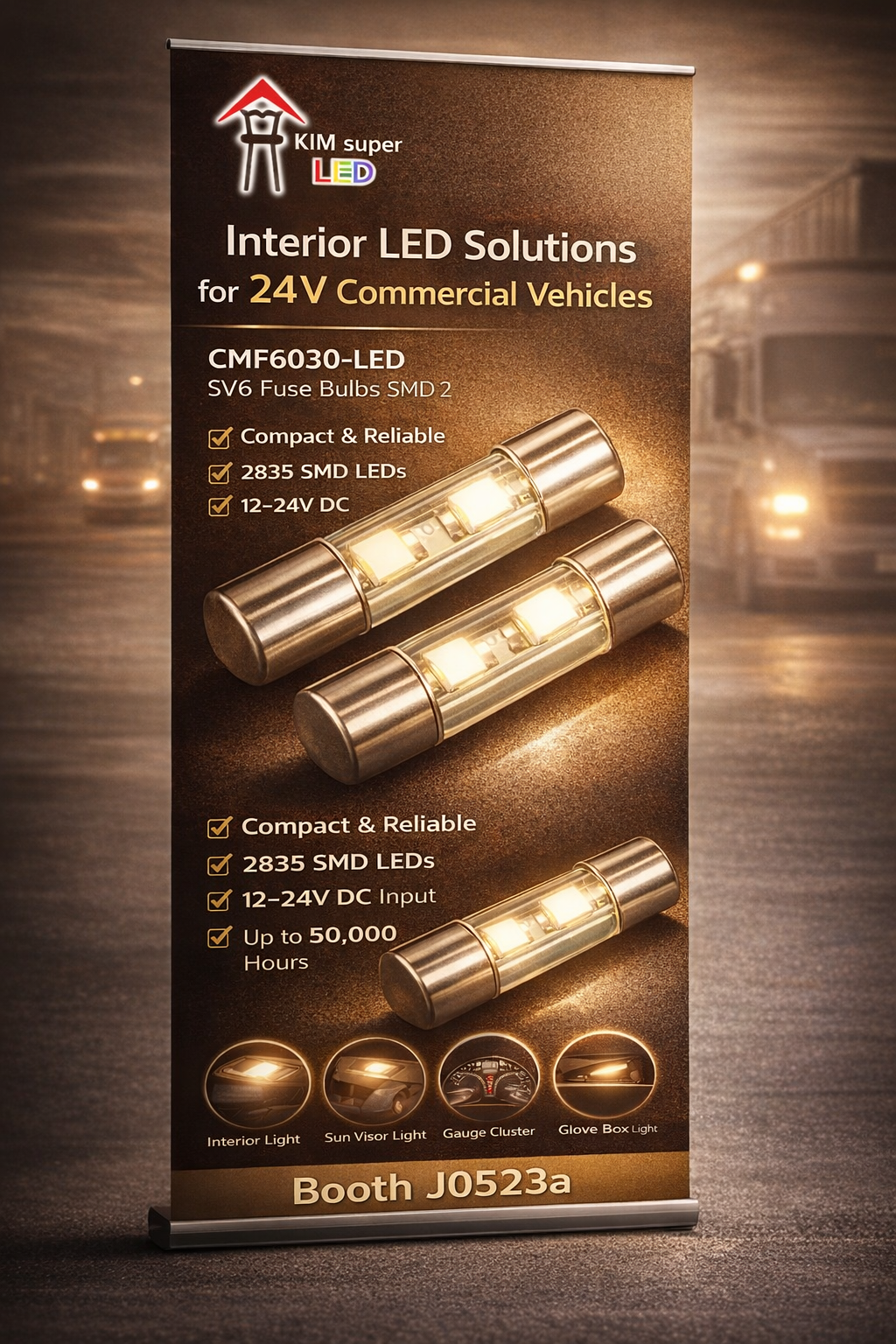 CMF6030-LED SV6 Fuse Bulbs SMD 2