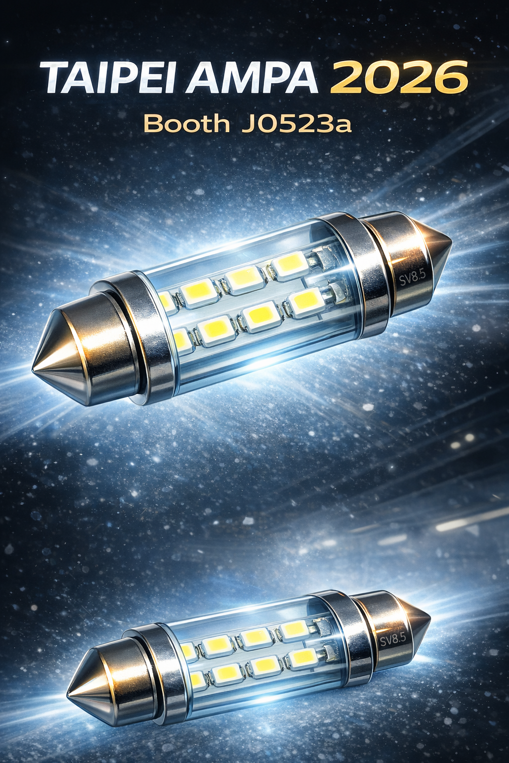 CMF1044-LED SV8.5 Fetoon Bulbs SMD 8 CMF1044-LED SV8.5 Fetoon Bulbs SMD 8